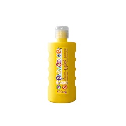 Peinture gouache liquide BASIC 500ml. JAUNE - PLAYCOLOR