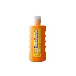 Peinture gouache liquide BASIC 500ml. ORANGE - PLAYCOLOR