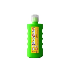 Peinture gouache liquide BASIC 500ml. VERT FONCE - PLAYCOLOR