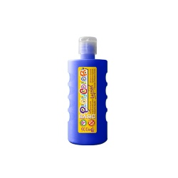 Peinture gouache liquide BASIC 500ml. BLEU FONCE - PLAYCOLOR