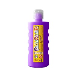 Peinture gouache liquide BASIC 1000ml. VIOLET - PLAYCOLOR