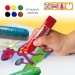BASIC ONE - Stick de peinture gouache solide 10 g - 6 couleurs assorties - PLAYCOLOR