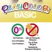 BASIC ONE CLASS BOX - Stick de peinture gouache solide 10 g -144 pcs - couleurs assorties - PLAYCOLOR