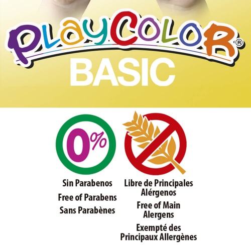 BASIC ONE CLASS BOX - Stick de peinture gouache solide 10 g -144 pcs - couleurs assorties - PLAYCOLOR