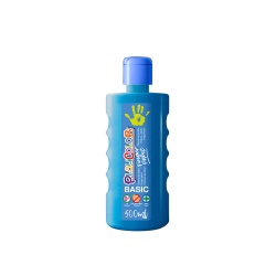 FINGER PAINT BASIC - Peinture au doigt - 500 ml. Couleur Bleu - PLAYCOLOR