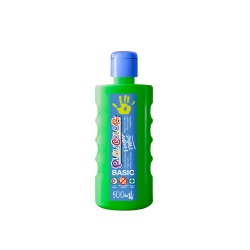 FINGER PAINT BASIC - Peinture au doigt - 500 ml. Couleur Vert - PLAYCOLOR