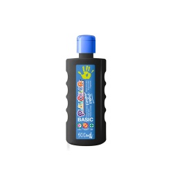 FINGER PAINT BASIC - Peinture au doigt - 500 ml. Couleur Noir - PLAYCOLOR