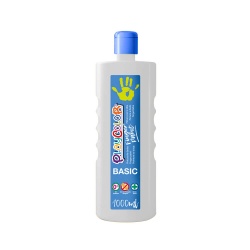 FINGER PAINT BASIC - Peinture au doigt - 1000 ml. Couleur Blanche - PLAYCOLOR