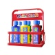 FINGER PAINT BASIC - Lot de 6 Peinture au doigt - 500 ml. avec casier de rangement - PLAYCOLOR