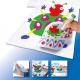 TEXTIL ONE - Stick de peinture gouache solide 10 g - 12 couleurs assorties - PLAYCOLOR