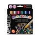 METALLIC POCKET - Stylo de peinture gouache solide 5 g - 6 couleurs assorties - PLAYCOLOR