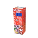 Sticks de maquillage sans parabènes 10g - MAKE UP BASIC POCKET - BLEU - 6 pcs