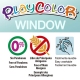 Pack 3-en-1 - Maquillage + T-Shirt à peindre + Stick de peinture pour textile - Thème ROBOT - PLAYCOLOR