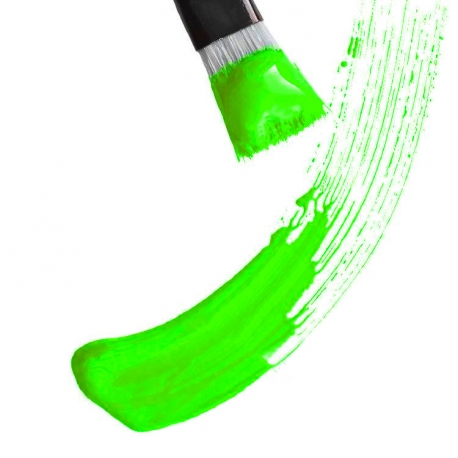 Peinture gouache liquide FLUO 250ml. VERT FLUO - PLAYCOLOR