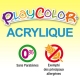 ACRYLIC BASIC - Peinture liquide acrylique 250 ml. - Coloris VERT CLAIR - PLAYCOLOR