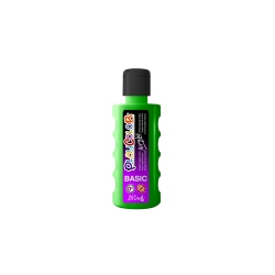 ACRYLIC BASIC - Peinture liquide acrylique 250 ml. - Coloris VERT FONCE - PLAYCOLOR