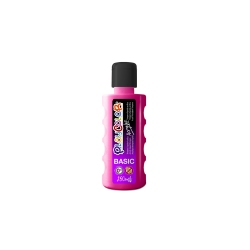 ACRYLIC BASIC - Peinture liquide acrylique 250 ml. - Coloris FUSHIA - PLAYCOLOR