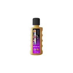 ACRYLIC BASIC - Peinture liquide acrylique 250 ml. - Coloris OR - PLAYCOLOR