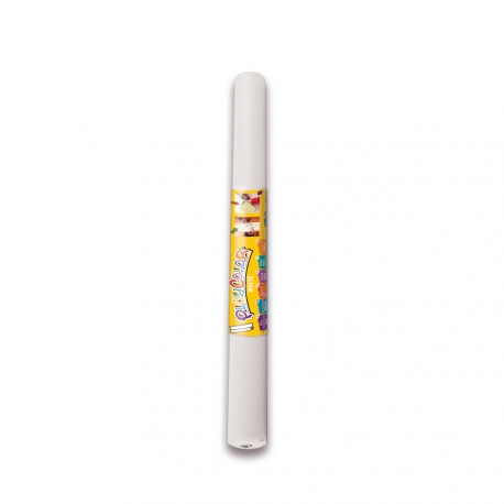 ROULEAU ADHESIF MURAL REPOSITIONABLE 0,60 x 6 mètre BLANC - PLAYCOLOR
