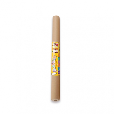 ROULEAU ADHESIF MURAL REPOSITIONABLE 0,60 x 6 mètre MARRON - PLAYCOLOR