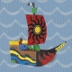 Pack 3-en-1 - Maquillage + T-Shirt à peindre + Stick de peinture pour textile - Thème PIRATE - PLAYCOLOR