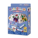 Pack 2-en-1 comprenant 1 PARAPLUIE Diam. 96 cm + TEXTIL ONE - 6 Sticks de peinture gouache solide 10 g - PLAYCOLOR