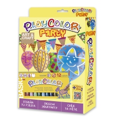 Pack 3-en-1 - Maquillage + T-Shirt à peindre + Stick de peinture pour textile - Thème PIRATE - PLAYCOLOR