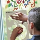 Pack Window 2-en-1 - 6 sticks de peinture pour vitre PLAYCOLOR + pochoirs + sticks de glue