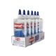 Lot de 6 Colles transparente - SUPERCLEAR  266ml. - SLIME - INSTANT