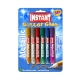 Lot de 6 Colles stylo liquide avec paillettes - Glitter Glue METALLIC 6 x 10,5 ml - INSTANT