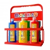 Lot de 6 Peinture gouache liquide BASIC 1000ml avec casier de rangement - PLAYCOLOR
